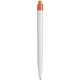 Penna a sfera in plastica arancione personalizzata B11172A