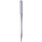 Penna a sfera in plastica bianca personalizzata B11122B
