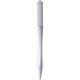 Penna a sfera in plastica bianca personalizzata B11122B