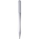 Penna a sfera in plastica bianca personalizzata B11122B