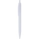 Penna a sfera in plastica bianca personalizzata B11171B