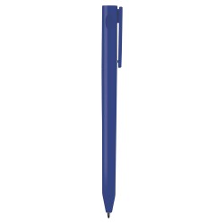 Penna a sfera in plastica blu royal personalizzata B11011BL