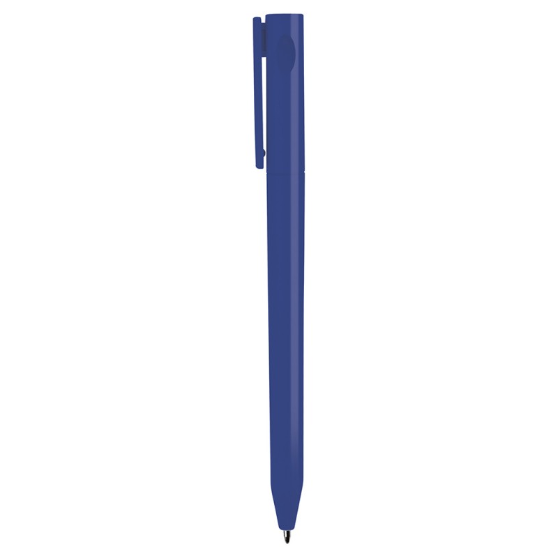 Penna a sfera in plastica blu royal personalizzata B11011BL