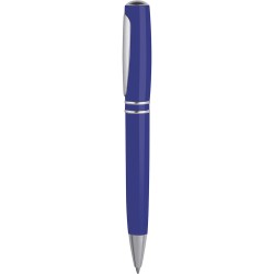 Penna a sfera in plastica blu royal personalizzata B11029BL