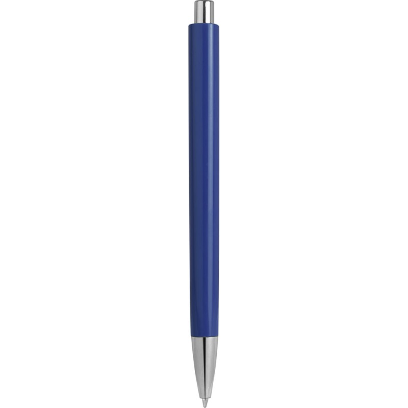 Penna a sfera in plastica blu royal personalizzata B11036BL