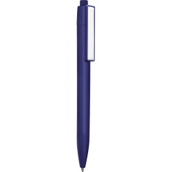 Penna a sfera in plastica blu royal personalizzata B11166BL