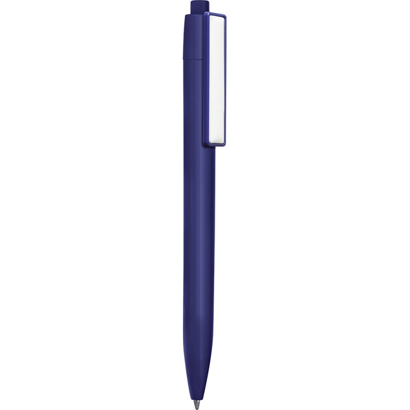 Penna a sfera in plastica blu royal personalizzata B11166BL