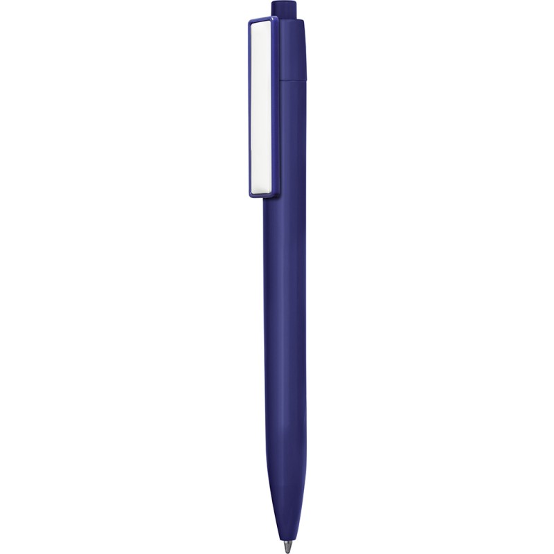 Penna a sfera in plastica blu royal personalizzata B11166BL