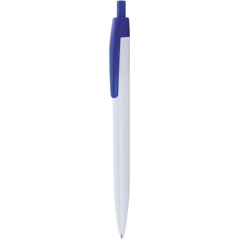 Penna a sfera in plastica blu royal personalizzata B11172BL