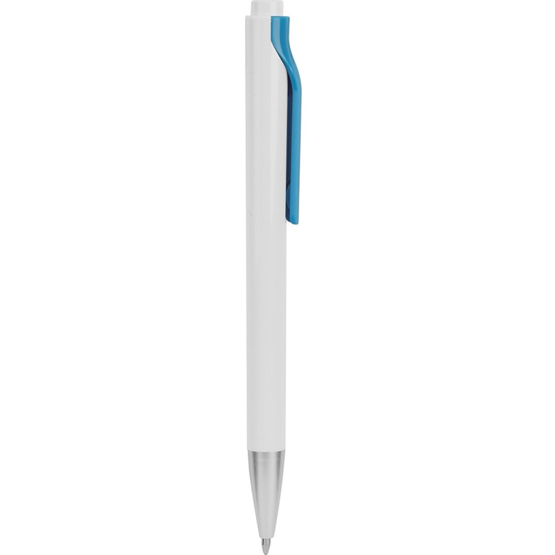 Penna a sfera in plastica blu sky personalizzata B11042SK