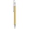 Penna a sfera in plastica e cartone trasparente personalizzata B11113TR