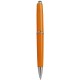 Penna a sfera in plastica e metallo arancione personalizzata B11008A