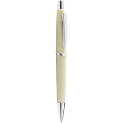 Penna a sfera in plastica e metallo avorio personalizzata B11008AV