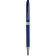 Penna a sfera in plastica e metallo blu royal personalizzata B11123BL