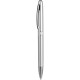 Penna a sfera in plastica e metallo grigia personalizzata B11123GR