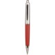 Penna a sfera in plastica e metallo rossa personalizzata B11034R