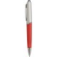 Penna a sfera in plastica e metallo rossa personalizzata B11034R