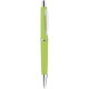 Penna a sfera in plastica e metallo verde acido personalizzata B11008VA
