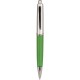 Penna a sfera in plastica e metallo verde personalizzata B11034V