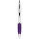 Penna a sfera in plastica e metallo viola personalizzata B11006VL