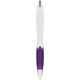 Penna a sfera in plastica e metallo viola personalizzata B11006VL