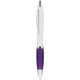 Penna a sfera in plastica e metallo viola personalizzata B11006VL