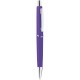 Penna a sfera in plastica e metallo viola personalizzata B11008VL
