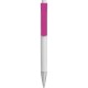 Penna a sfera in plastica fucsia personalizzata B11042FU