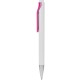 Penna a sfera in plastica fucsia personalizzata B11042FU