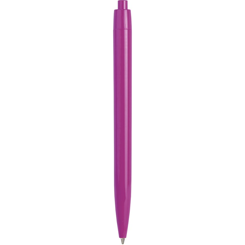 Penna a sfera in plastica fucsia personalizzata B11171FU