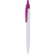 Penna a sfera in plastica fucsia personalizzata B11172FU