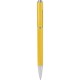 Penna a sfera in plastica gialla personalizzata B11036G