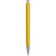 Penna a sfera in plastica gialla personalizzata B11036G