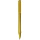 Penna a sfera in plastica gialla personalizzata B11122G