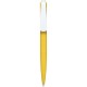 Penna a sfera in plastica gialla personalizzata B11219G