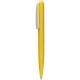 Penna a sfera in plastica gialla personalizzata B11219G