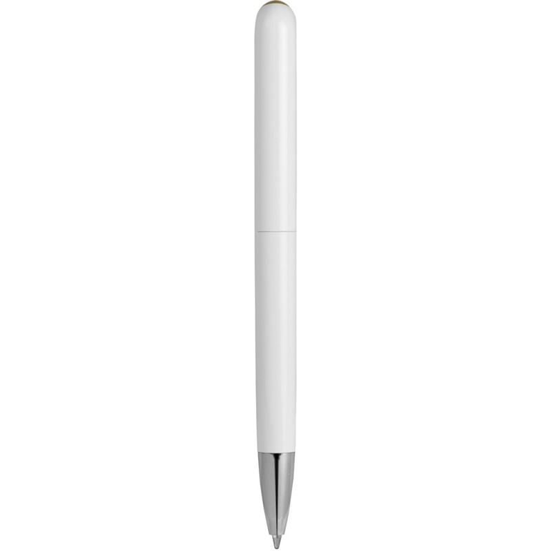 Penna a sfera in plastica gialla personalizzata B11235G