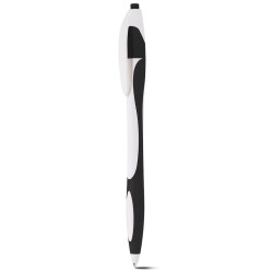 Penna a sfera in plastica nera personalizzata B11009N