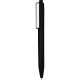 Penna a sfera in plastica nera personalizzata B11166N