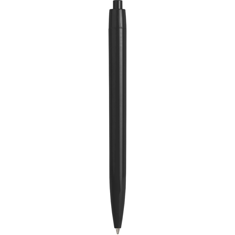 Penna a sfera in plastica nera personalizzata B11171N