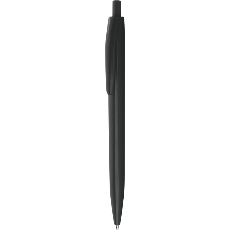 Penna a sfera in plastica nera personalizzata B11171N