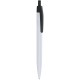 Penna a sfera in plastica nera personalizzata B11172N