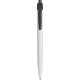 Penna a sfera in plastica nera personalizzata B11172N