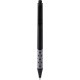 Penna a sfera in plastica nera personalizzata B11238N