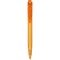 Penna a sfera in plastica pc riciclata arancione personalizzata B11284A