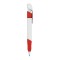 Penna a sfera in plastica r rossa personalizzata B11024R