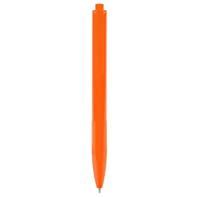 Penna a sfera in plastica riciclata arancione personalizzata B11292A