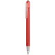 Penna a sfera in plastica rossa personalizzata B11027R