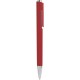 Penna a sfera in plastica rossa personalizzata B11036R