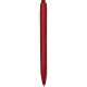 Penna a sfera in plastica rossa personalizzata B11166R